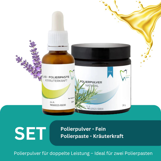 Pasta abrasiva biologica fine Kräuterkraft - Fluido e polvere abrasiva 30 ml