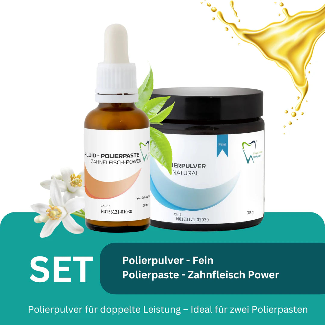 Pasta abrasiva biologica fine Potere gengivale - Fluido e polvere abrasiva 30 ml