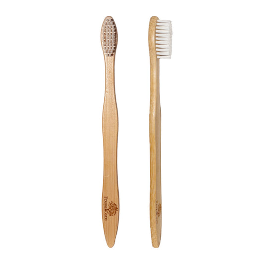 Spazzolino da denti in bambù Moso medio